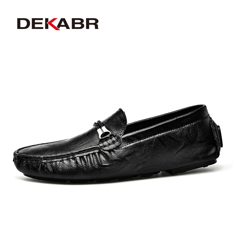 Nd new men casual shoes men leather loafers soft moccasins non slip flats driving shoes thumb200