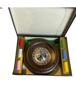 Pleasantime Pacific Game Company Roulette Wheel Chips Mat 1970’s - £22.51 GBP
