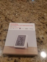 SwitchBot Thermometer Hygrometer, Bluetooth Indoor Meter Plus - £35.50 GBP