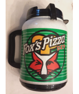 HUGE 64 oz Foxs Pizza Den Plastic Travel Mug Thermo COFFEE Cup Whirley W... - £15.77 GBP