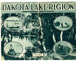 Northeastern South Dakota Lake Region Sepia Picture Book 1930&#39;s - $44.50