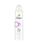 Dove 0%-Aluminum Deodorant Spray Coconut &amp; Pink Jasmine 4 oz  ~ Free Shi... - £8.65 GBP