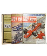 Lot of 3 Hot Rod Magazines  May 1968, June 1969 - £15.12 GBP