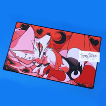 Official Helluva Boss Sexy Pin-Up Loona Valentine&#39;s 2022 Desk Play Mat Furry - £86.13 GBP