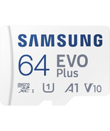 Samsung - EVO Plus 64GB microSDXC UHS-I Memory Card with Adapter - £29.09 GBP