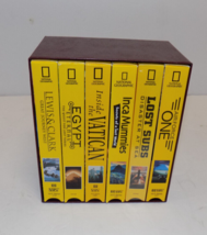 National Geographic Video 6 VHS History Box Set - £18.00 GBP