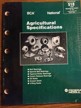 Vintage 1995 Federal Mogul BCA National Agricultural Specifications Guide 518 - £14.31 GBP