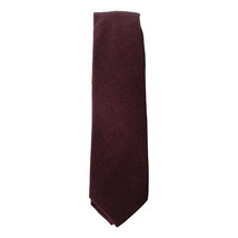 ORIGINAL PENGUIN Red Melange Cotton Woven Skinny Tie - $19.99