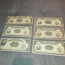 1949 Central Bank Of The Philippines Currency lot, 5-1 peso bills &amp; 1-2 ... - $28.51