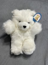 Kellytoy Playpets to Cuddle and Love 12” White Bear Vintage - $12.00