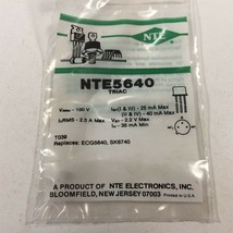 (1) NTE5640 TRIAC, 2.5A - $12.99