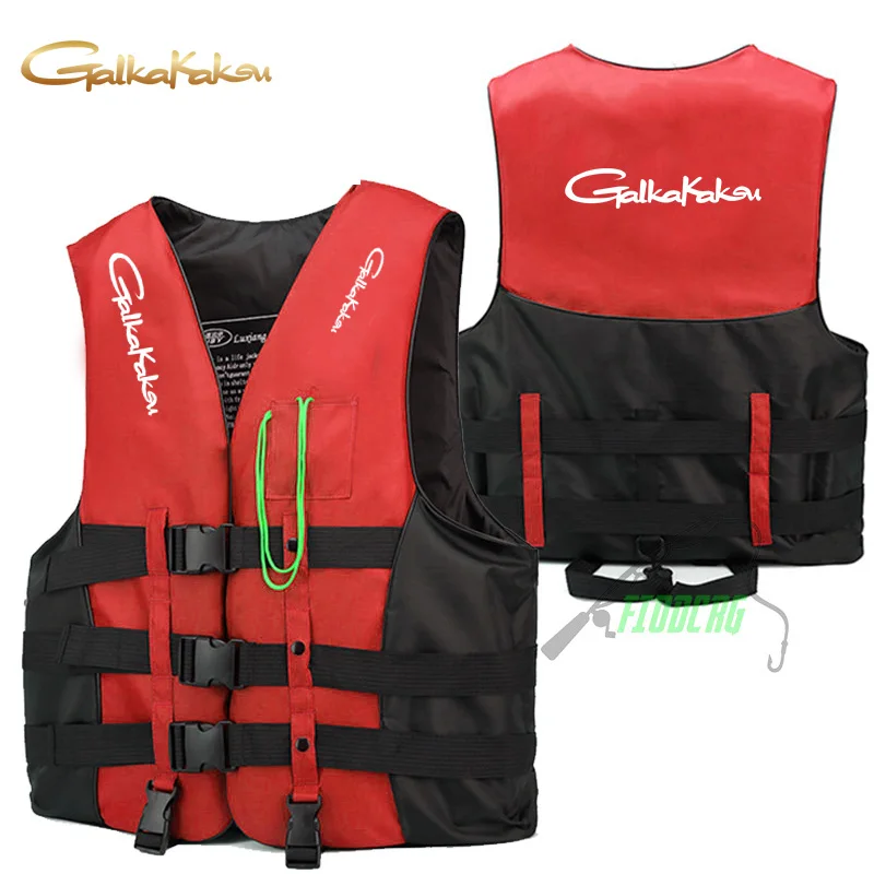 Sporting Customized LOGO Outdoor Water Survival Vest Fishing Life Jacket Fishing - £56.75 GBP