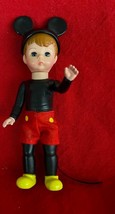 2004 McDonalds Happy Meal Toy Disney Mickey Mouse Boy Madame Alexander Doll - $131.52 MXN