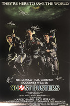 Signed Ghostbusters movie poster  - £143.85 GBP