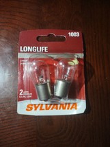 2 lamps bulbs each Sylvania LongLife 1003 - $12.86