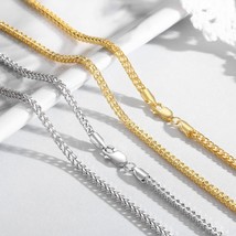 Unisex Foxtail Chain - 2.5mm Width - £79.26 GBP+