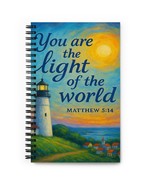 Matthew 5:14 Spiral Notebook - You Are the Light Bible Verse - €16,50 EUR