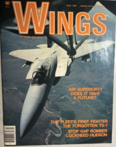 WINGS aviation magazine April 1984 - £10.88 GBP
