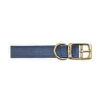 Timberwolf Leather Collar Blue 65cm/26 Sz 8  - £24.21 GBP