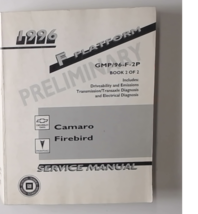 1996 Chevy Camaro Pontiac Firebird Factory Service Repair Manual 2 of 2 - £14.50 GBP