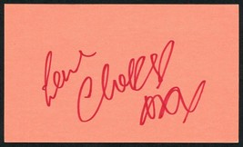 CHER LLOYD SIGNED 3X5 INDEX CARD SINGER SWAGGER JAGGER WITH UR LOVE THE ... - $34.29