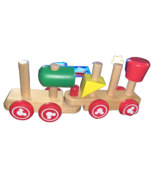 Melissa &amp; Doug Disney Mickey Mouse and Friends Wooden Stacking Train - $185.88 MXN