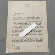 Beaumont Texas Attorney Lawyer B. F. Pye 1935 Delinquent Tax Act To Stat... - $19.23