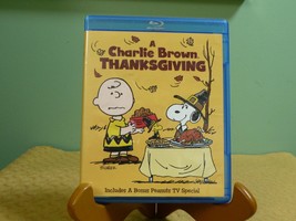 A Charlie Brown Thanksgiving - Blu-ray &amp; DVD 2 Disc Set - Like New - $9.85
