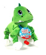 1 Peppy Pets Green Dinosaur I Go Where You Go Child Powered Walking Toy ... - £23.58 GBP