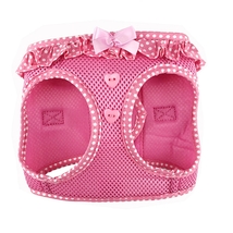 American River Pink and White Polka Dot Dog Harness Sizes 2XS -3XL - £14.46 GBP