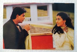 Bollywood Actor Kajol Devgan Shah Rukh Khan Original Postcard Post card - £14.20 GBP