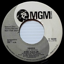 Jerry Naylor - Hands [7&quot; 45 rpm Promo] MGM K 14393 [Rare Promo] - £8.97 GBP