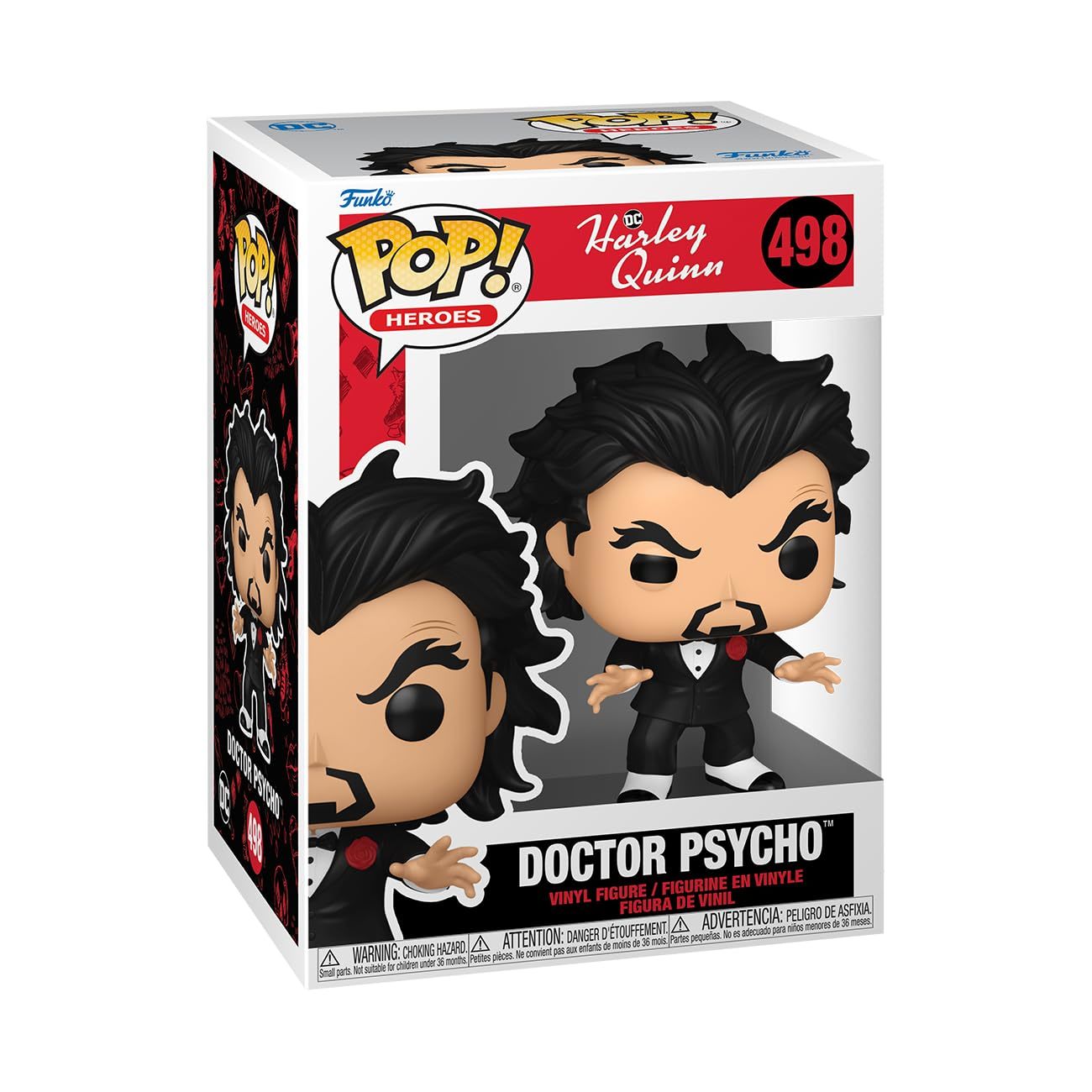 Funko Pop! Heroes: DC - Harley Quinn, Doctor Psycho