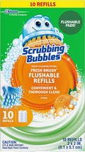 Scrubbing Bubbles Fresh Brush Flushable Refill Pads for Toilet Cleaning System,  - £22.37 GBP