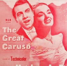 1951 Loveliest Might Of The Year Great Caruso Sheet Music Mario Lanza DW... - $19.99