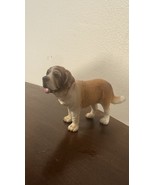 Schleich 1994 St SAINT BERNARD Female Adult Dog Figure Pet 16307 Retired... - $132.49 MXN
