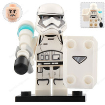 New First Order Stormtrooper with Shield Star Wars The Last Jedi Minifigures Gif - £10.87 GBP