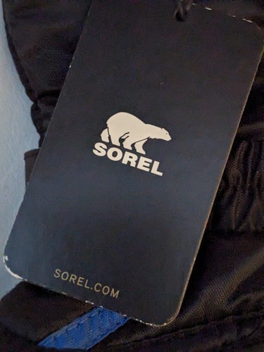 Sorel Hiver Neige Bottes Isolé Doublé Bleu Noir Bébé 6 1831 Swl Neuf Item image 3