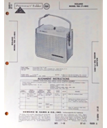 Roland TR8 71-484 Radio Original Vintage Service Manual Schematic 60&#39;s P... - $12.86