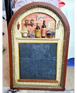 Restaurant Dinner Wine 3D Wall Chalkboard Sign Board Message 2 ft x 16&quot; ... - $75.74 CAD