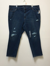 Old Navy Mid-Rise Power Slim Straight Size 28 Medium Wash NWT - $17.00