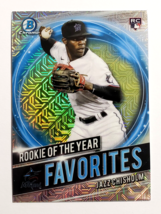 2021 Jazz Chisholm Rookie Of The Year Mlb Baseball Card Bowman Chrome Rc RRY-JCH - £5.51 GBP