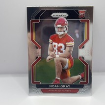 2021 Panini Prizm Football Noah Gray Base RC #418 Kansas City Chiefs - £1.57 GBP