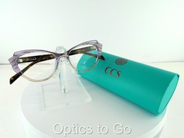 Coco Song Ccs 109 (C:06) Crystal Lavender Multicolored 53-18-140 Eyeglass Frames - £85.90 GBP