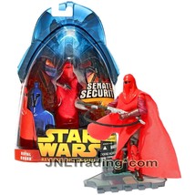 Year 2005 Star Wars Revenge of the Sith Figure - Red Senate Security ROY... - $44.99