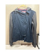 Abercrombie Kids Girls Cotton Hoody Jacket Blue Gray Gorpcore Outdoor Si... - $512.19 MXN