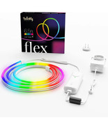 Flex App-Controlled Flexible Light Tube Rgb (16 Million Colors) 6.5 Feet - £92.53 GBP