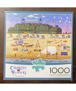 Buffalo Charles Wysocki - The Nantucket - 1000 Pc Puzzle Beach Art w/ Po... - $26.77 CAD