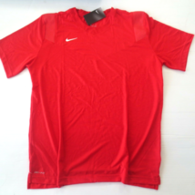 Nike Men UV Short Sleeve Top Shirt - CW3540 - Red 657 - Size XL - NWT - £19.97 GBP