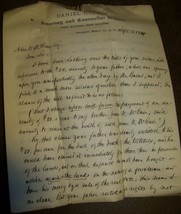 1904 Antique Daniel Holmes Attorney Counselor Billhead Brockport Ny Ephemera - £7.90 GBP